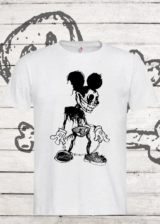 🧟‍♀️ Unisex T-Shirt Zombie Maus - Horror Fun Design 🐭💀