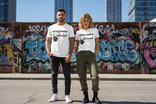 Mittelfinger Mittwoch T-Shirt Lifestyle Streetwear