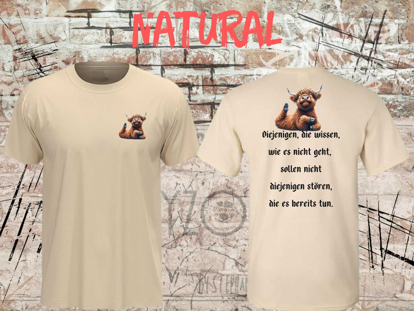 T-Shirt Unisex - Diejenigen, die wissen wie es geht, sollen nicht diejenigen stören die es bereits tun - Lustiger Spruch