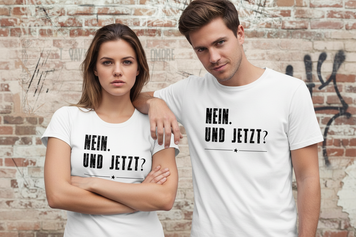 Nein. Und Jetzt? Weiß – Couple Rock Style