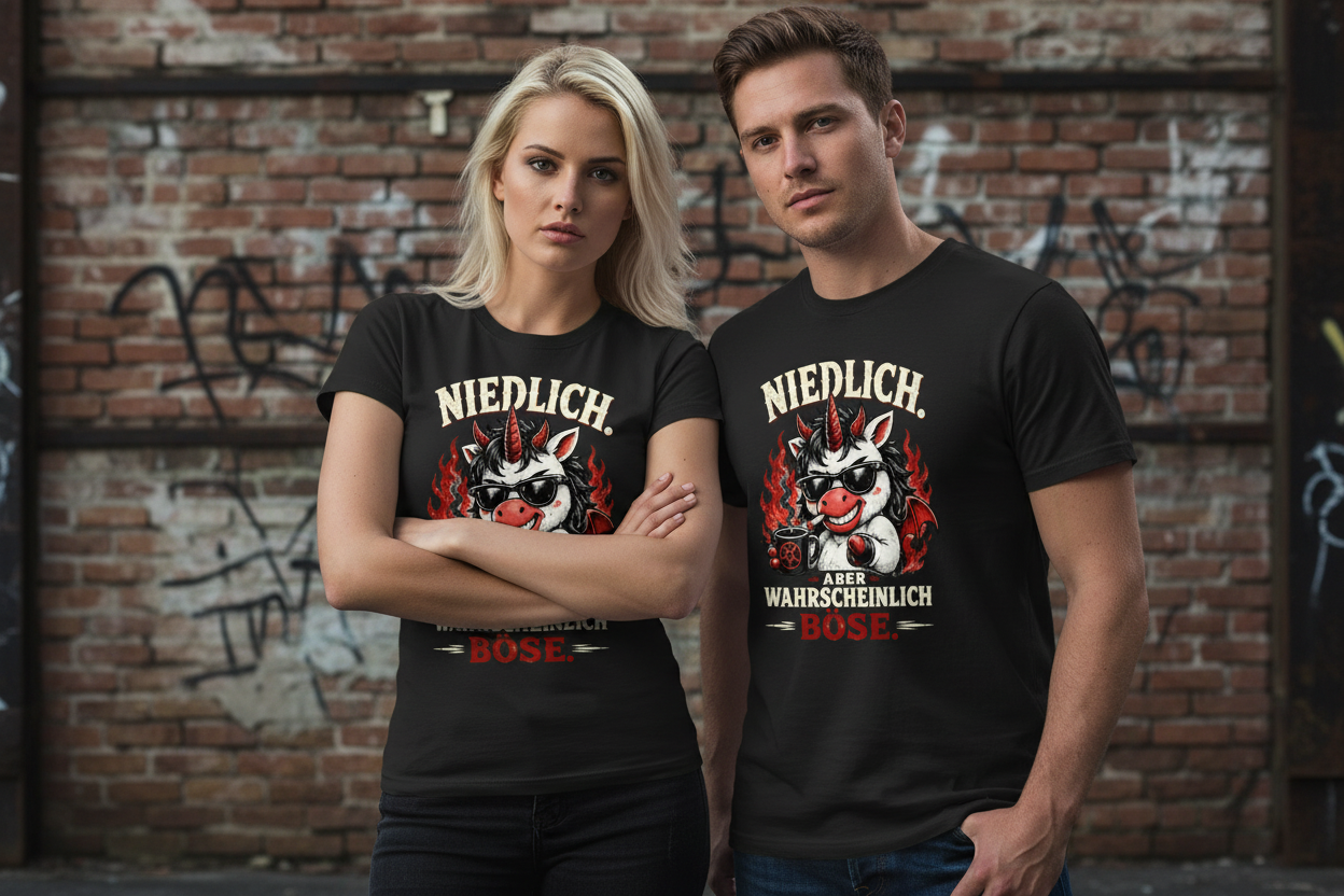 Niedlich aber böse Black – Couple Rock Style
