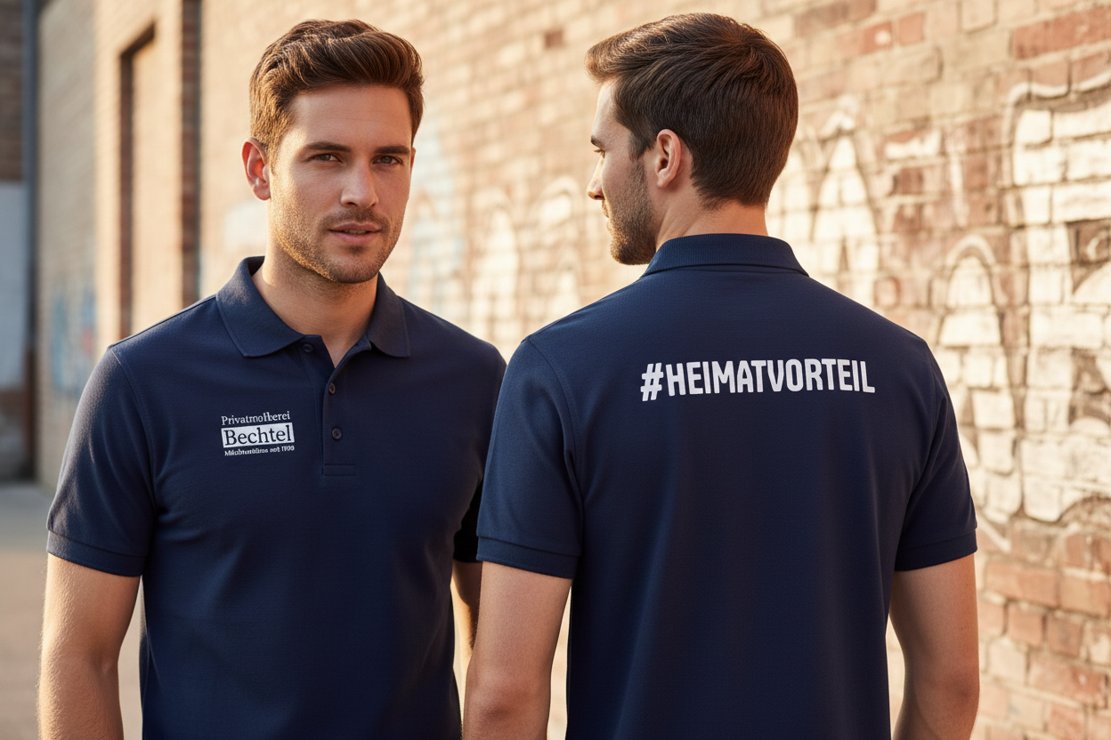 Polo French Navy – zwei Männer