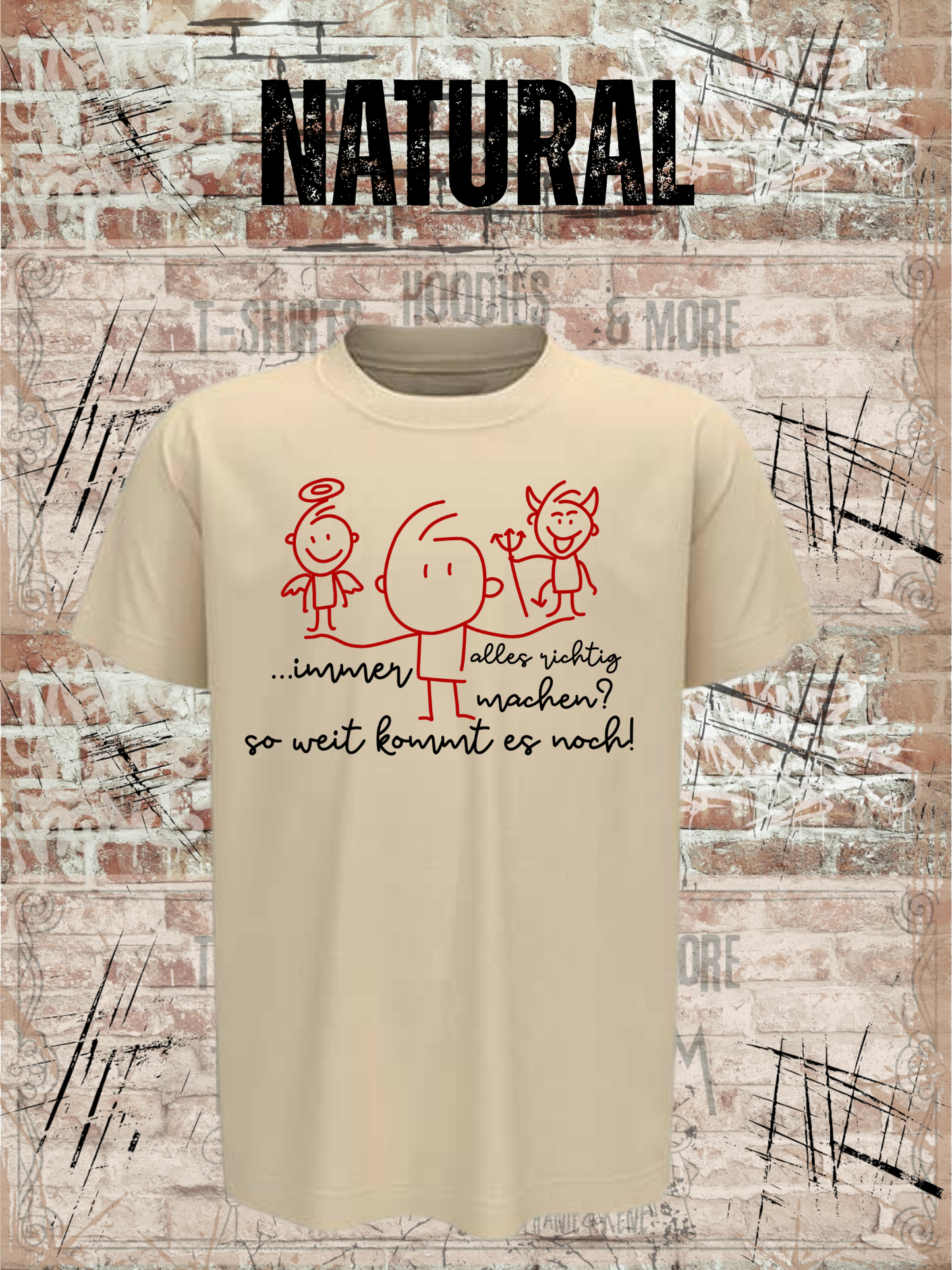 T-Shirt Immer alles richtig machen? Soweit kommts noch! Geschenkidee T-Shirt Witziges T-Shirt mit Spruch Lustiges Kids T-Shirt