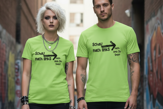 Sehr nahe Aufnahme T-Shirt