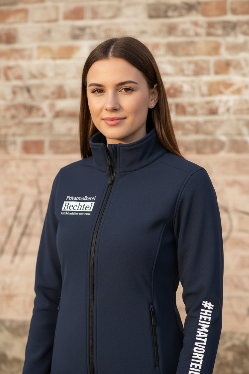 Softshell Jacke Damen French Navy