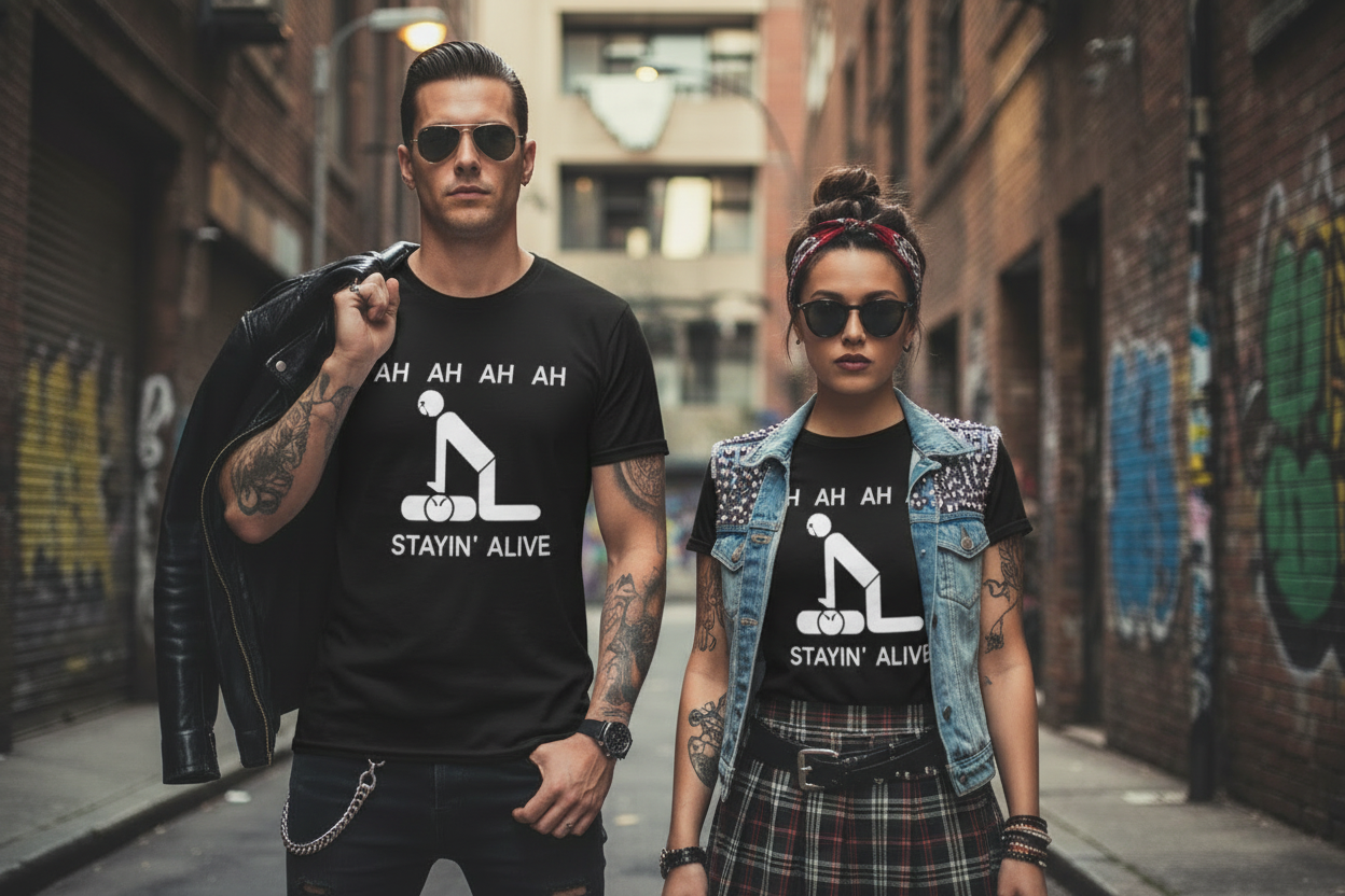Stayin' Alive – Urban Couple Close-up