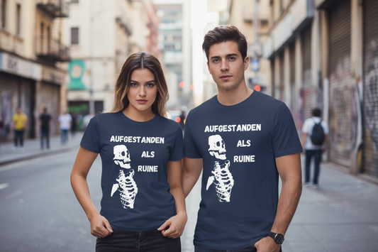 Streetlife Paar mit T-Shirt