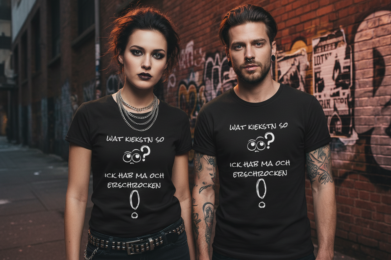Wat Kiekstn So – Frau und Mann Urban Style