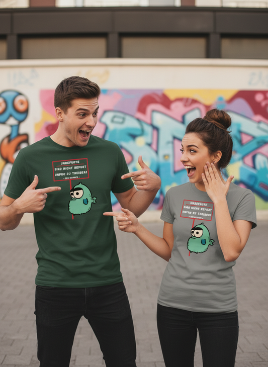 Witziges T-Shirt Foto